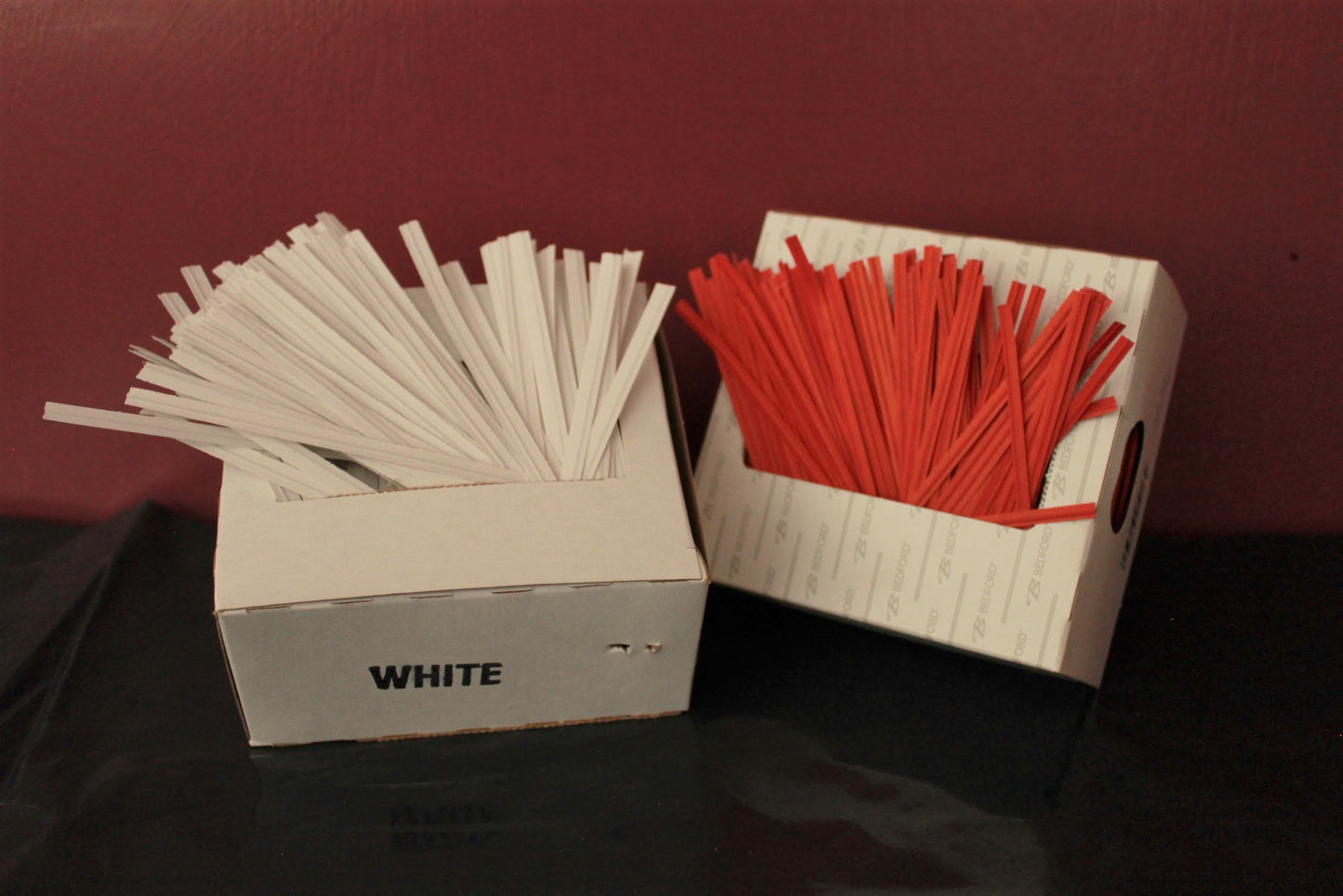 4" Paper-Covered Twist Ties - Poly Bag LLC