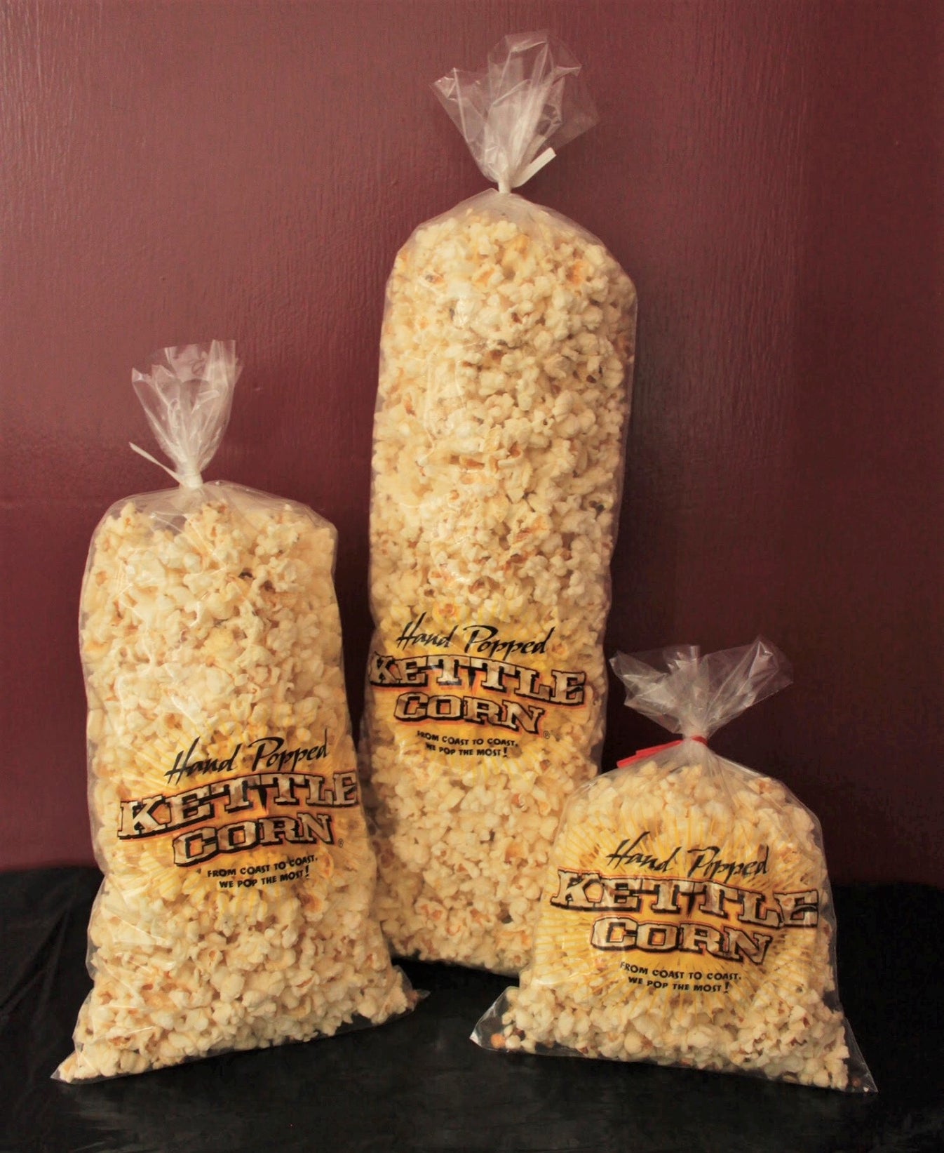 Classic Hand Popped Kettle Corn Bags Poly Bag LLC