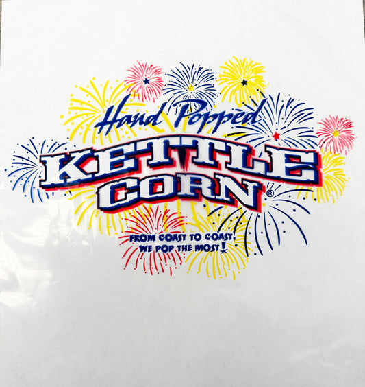NEW! 4th of July Hand Popped Kettle Corn Bags - Poly Bag LLC