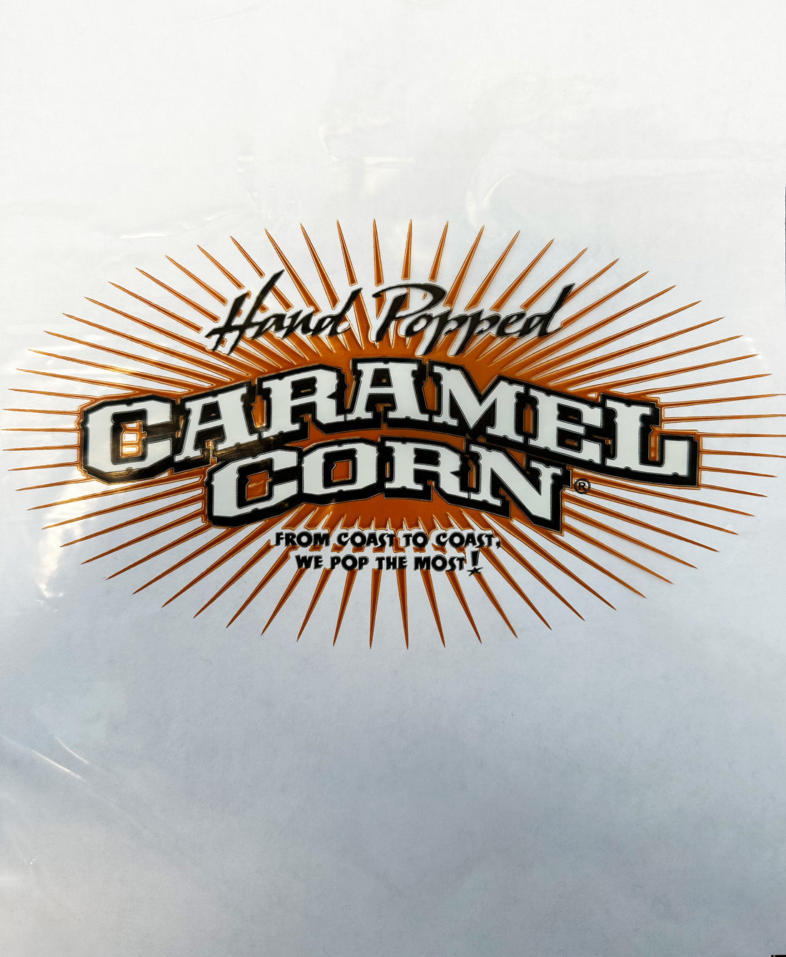 NEW! Hand Popped Caramel Corn Bags Poly Bag LLC