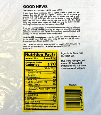 Good News Kettle Corn Bags - Poly Bag LLC